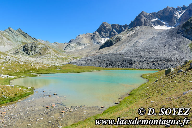 Lac Inférieur de (petit) (2533m), (Haute Ubaye, Alpes de Haute